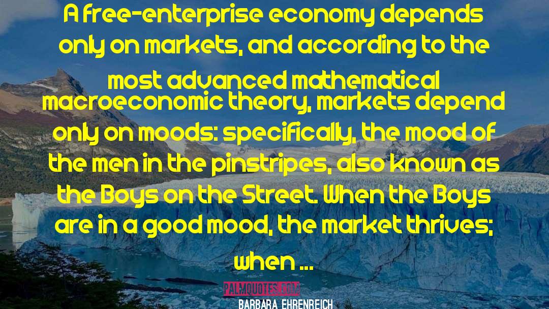 Macroeconomics quotes by Barbara Ehrenreich