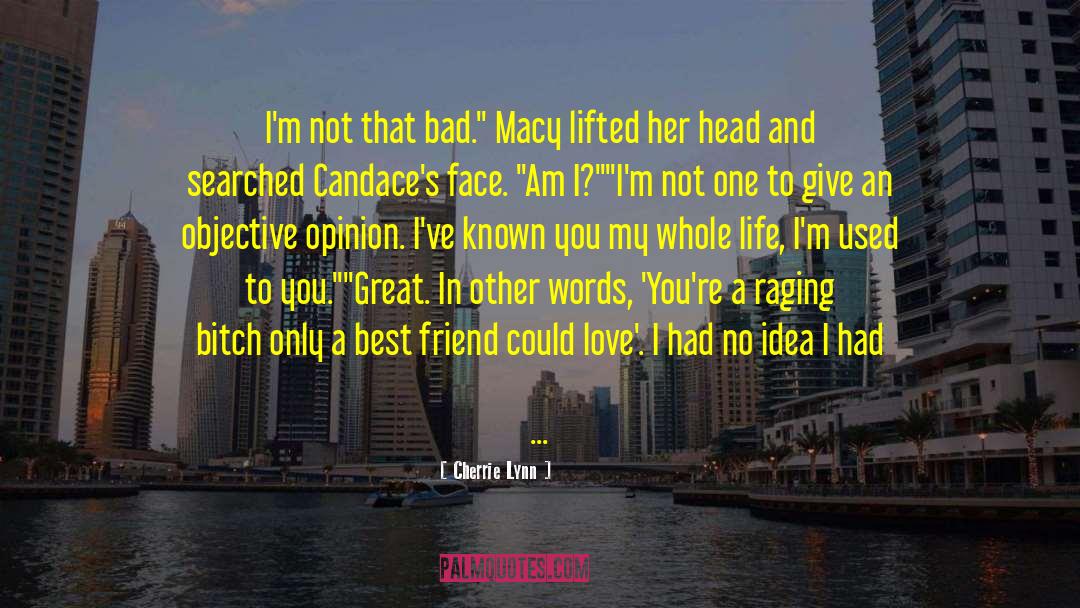 Macy quotes by Cherrie Lynn