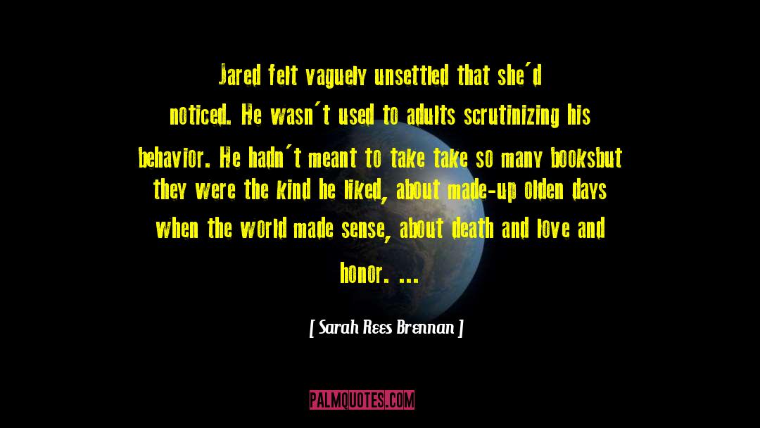 Mad About Love quotes by Sarah Rees Brennan