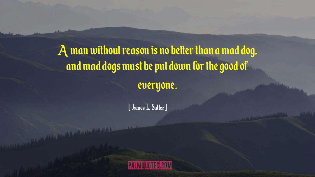 Mad Dogs quotes by James L. Sutter