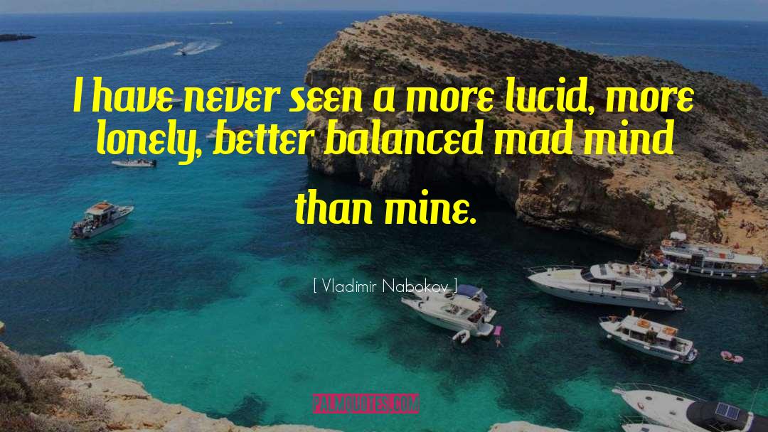 Mad Hatter quotes by Vladimir Nabokov