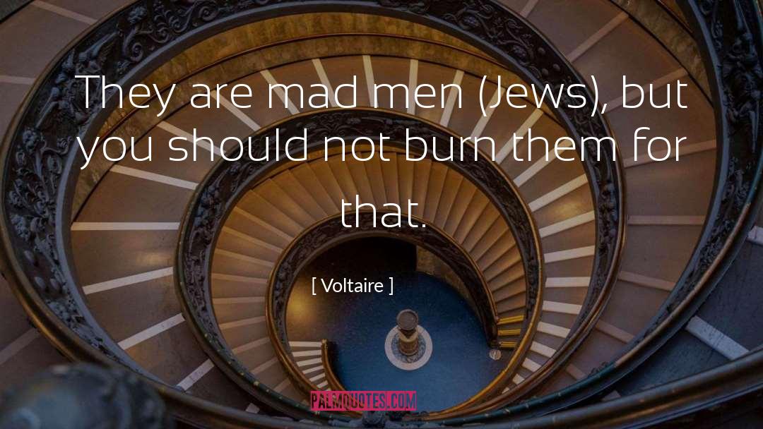 Mad Man Quote quotes by Voltaire