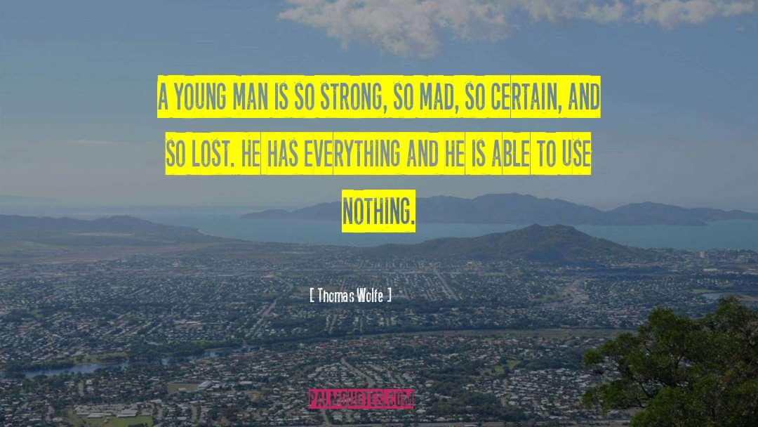 Mad Men quotes by Thomas Wolfe