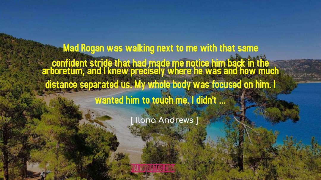 Mad Rogan quotes by Ilona Andrews