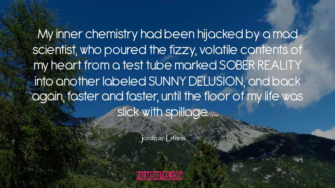 Mad Scientist quotes by Jonathan Lethem