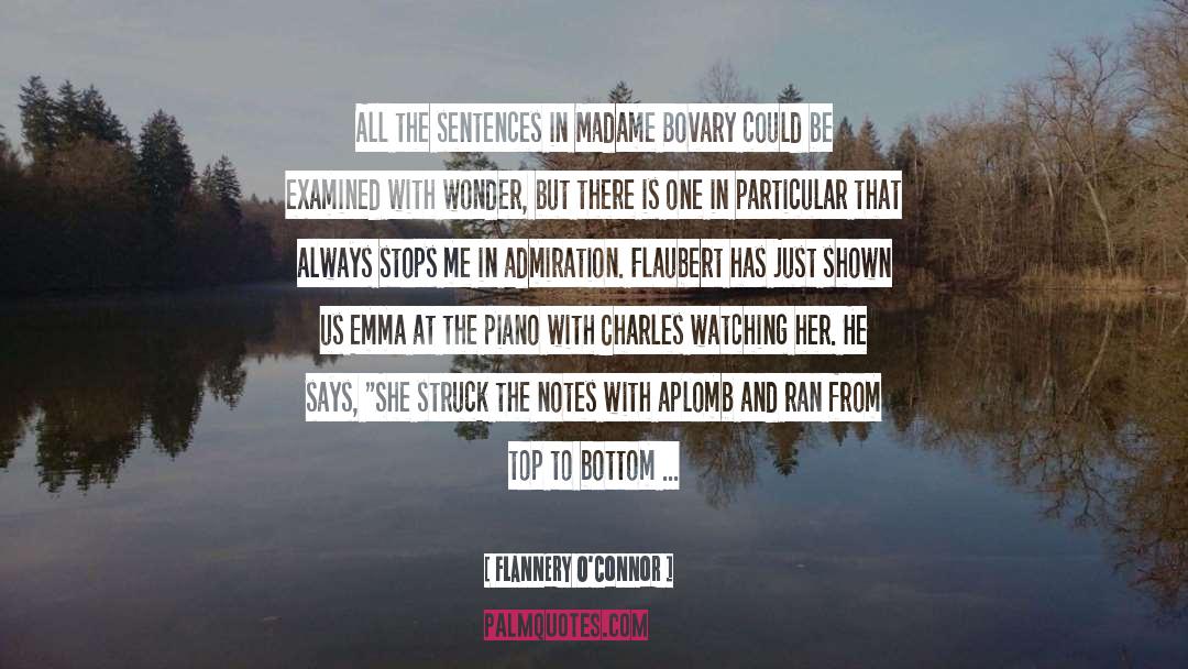 Madame Bovary quotes by Flannery O'Connor