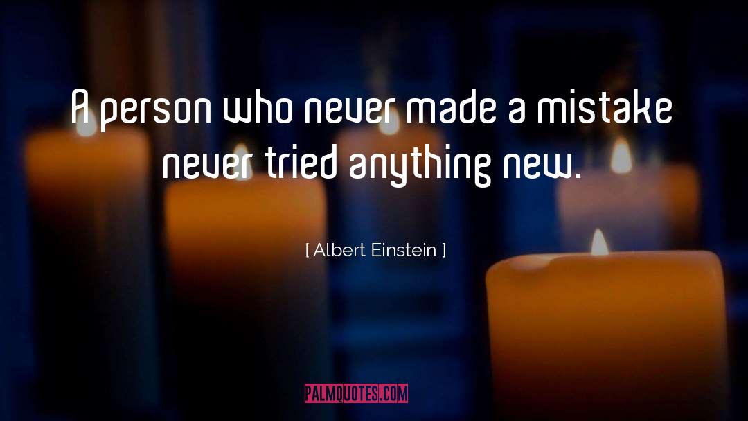 Made A Mistake quotes by Albert Einstein