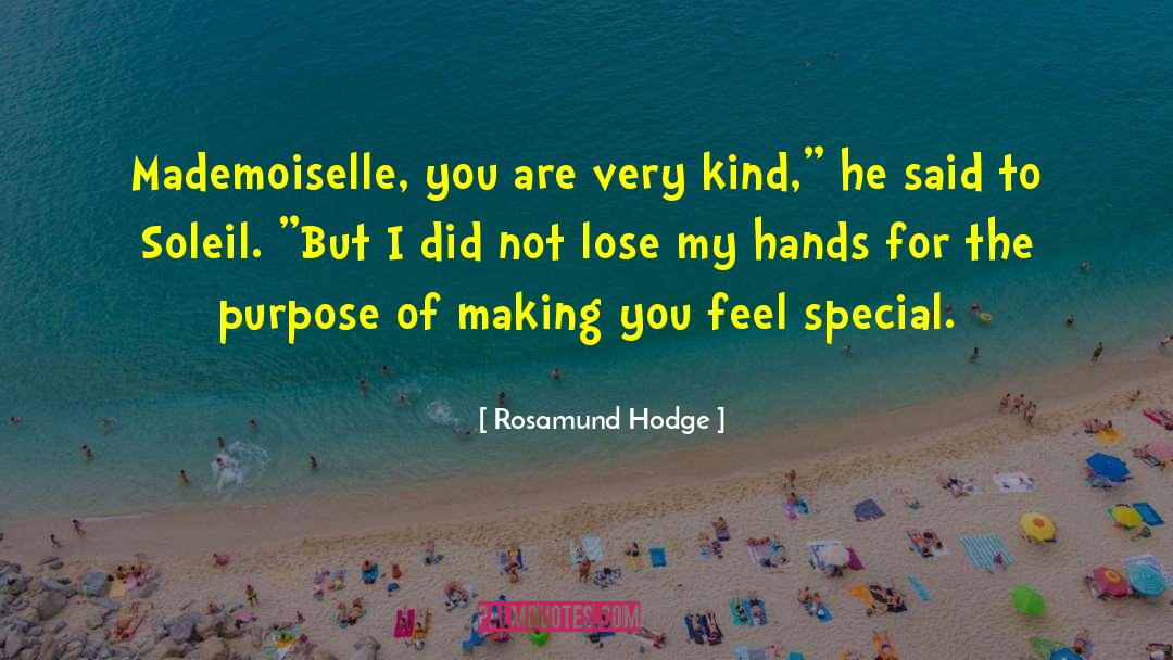 Mademoiselle quotes by Rosamund Hodge