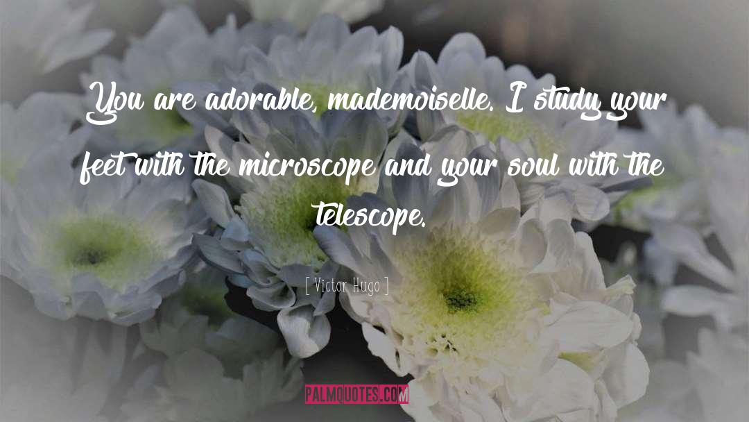 Mademoiselle quotes by Victor Hugo