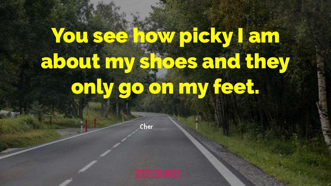 Madlen Shoes quotes by Cher