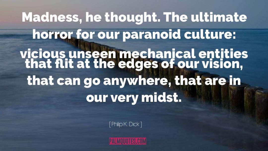 Madness quotes by Philip K. Dick