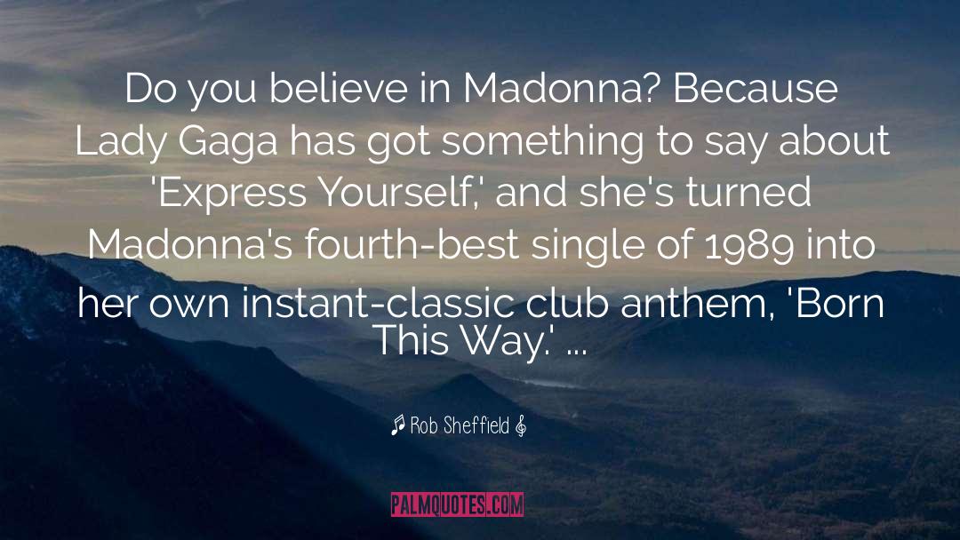Madonna Del Parto quotes by Rob Sheffield