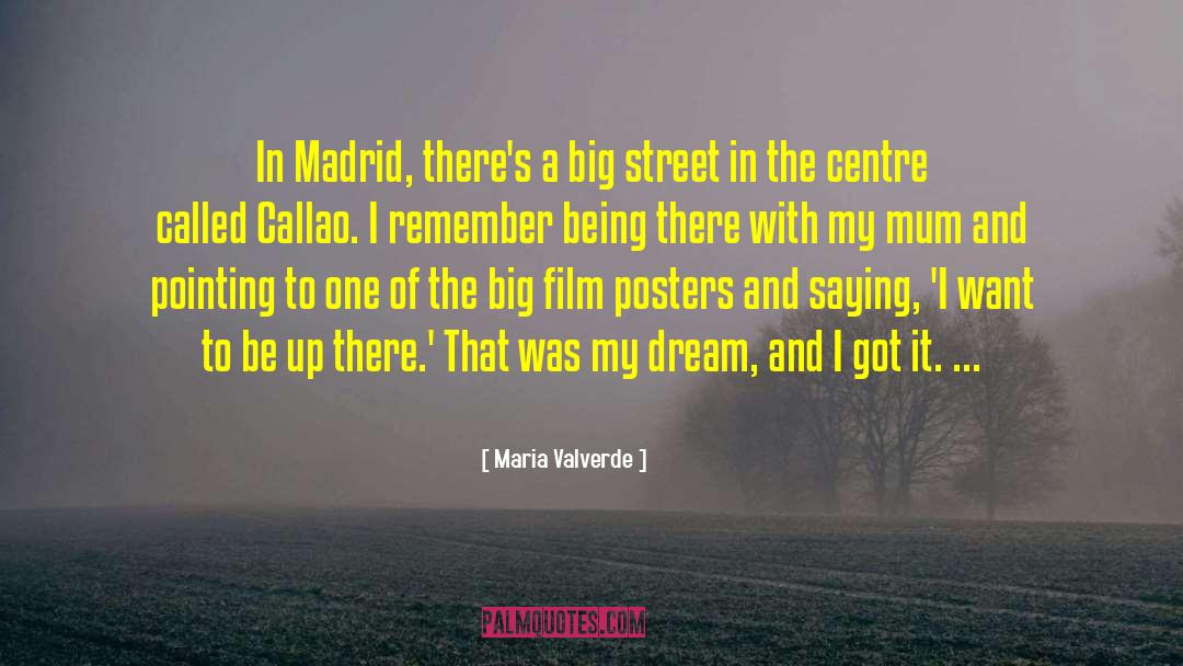 Madrid quotes by Maria Valverde