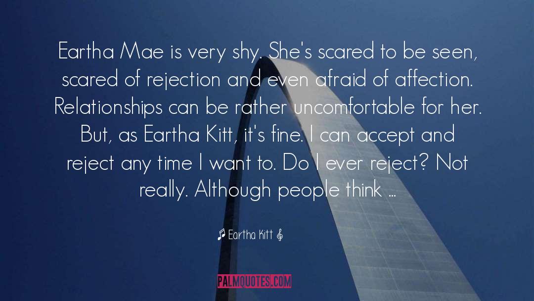 Mae quotes by Eartha Kitt