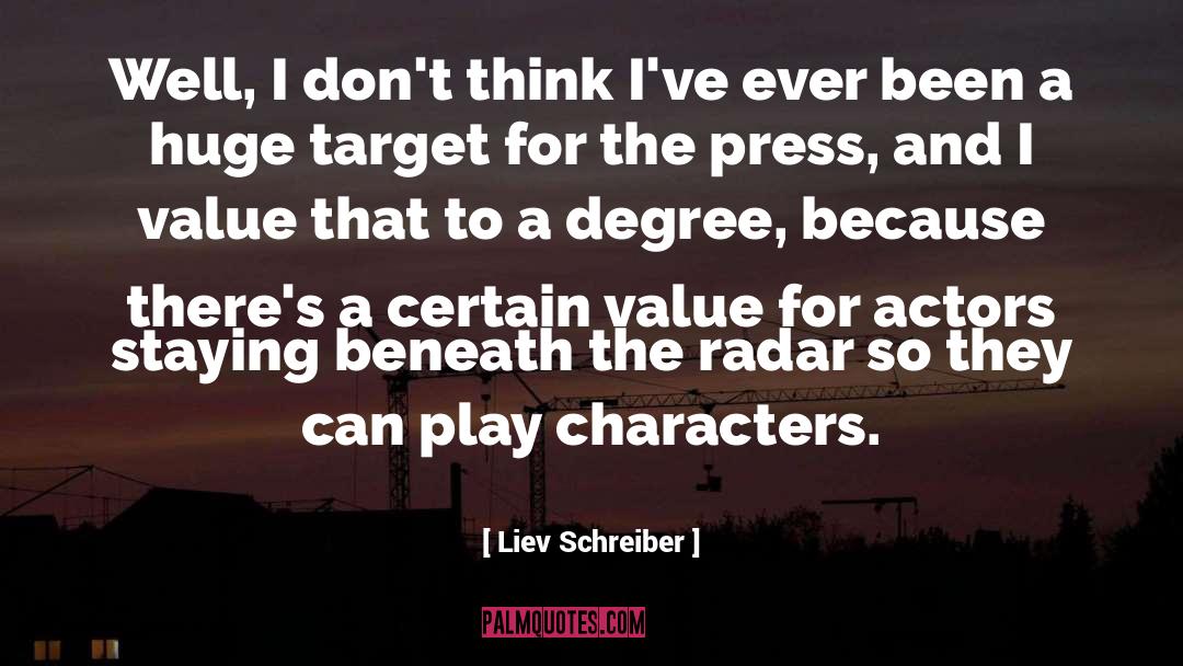Mag Value quotes by Liev Schreiber