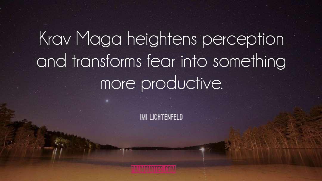 Maga quotes by Imi Lichtenfeld