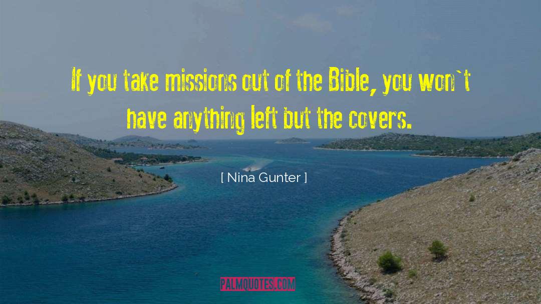 Magazine Covers quotes by Nina Gunter