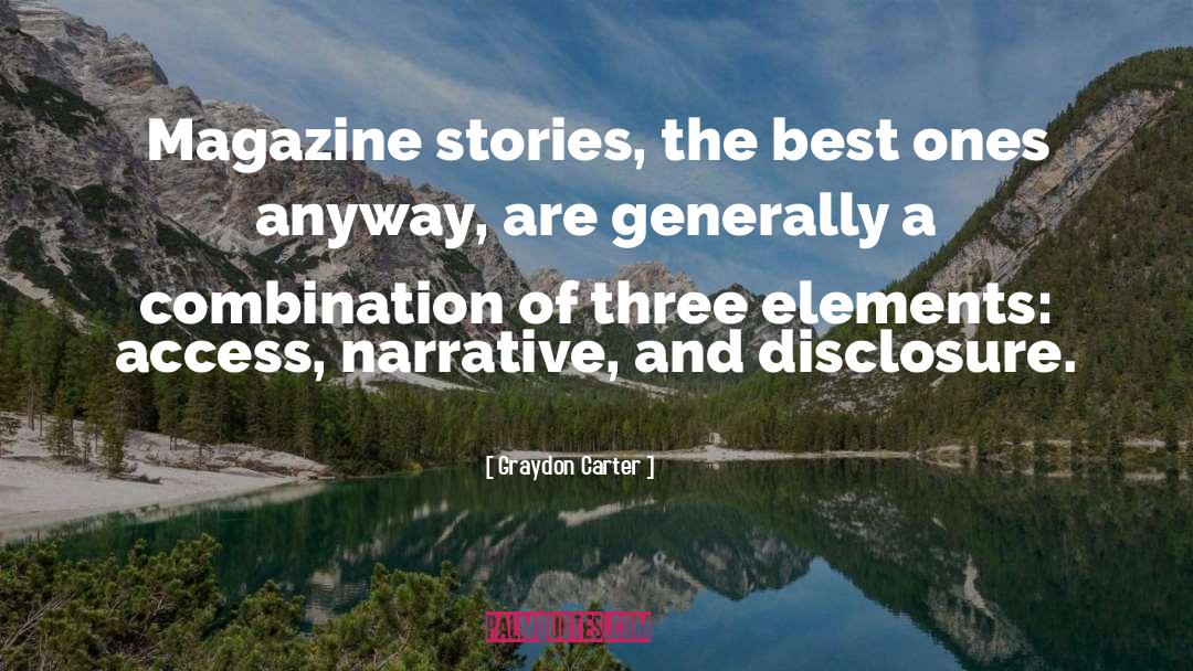 Magazine Titles In quotes by Graydon Carter