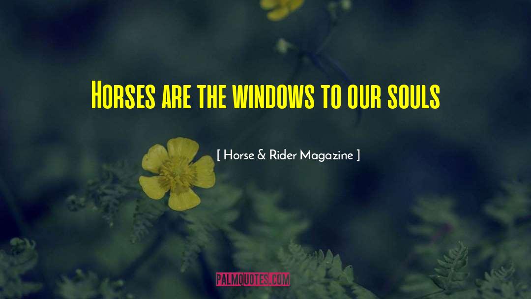 Magazine Titles In quotes by Horse & Rider Magazine