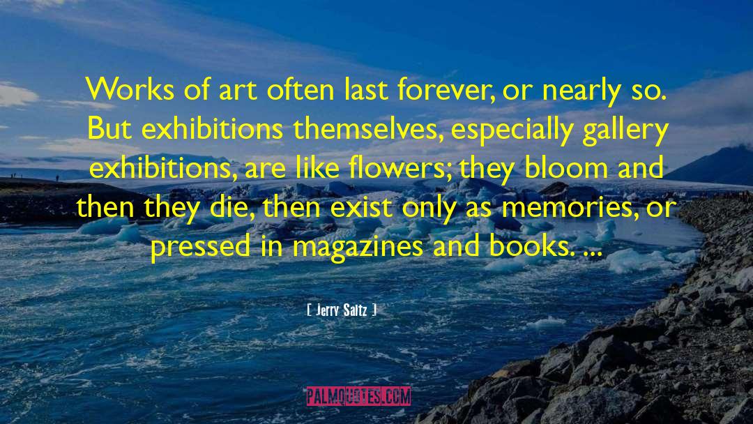 Magazines And Books quotes by Jerry Saltz