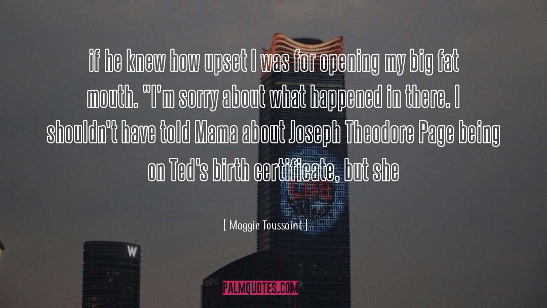 Maggie Davis quotes by Maggie Toussaint