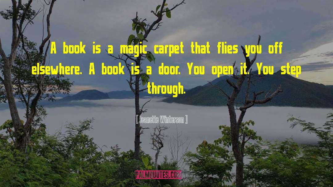 Magic Carpet quotes by Jeanette Winterson