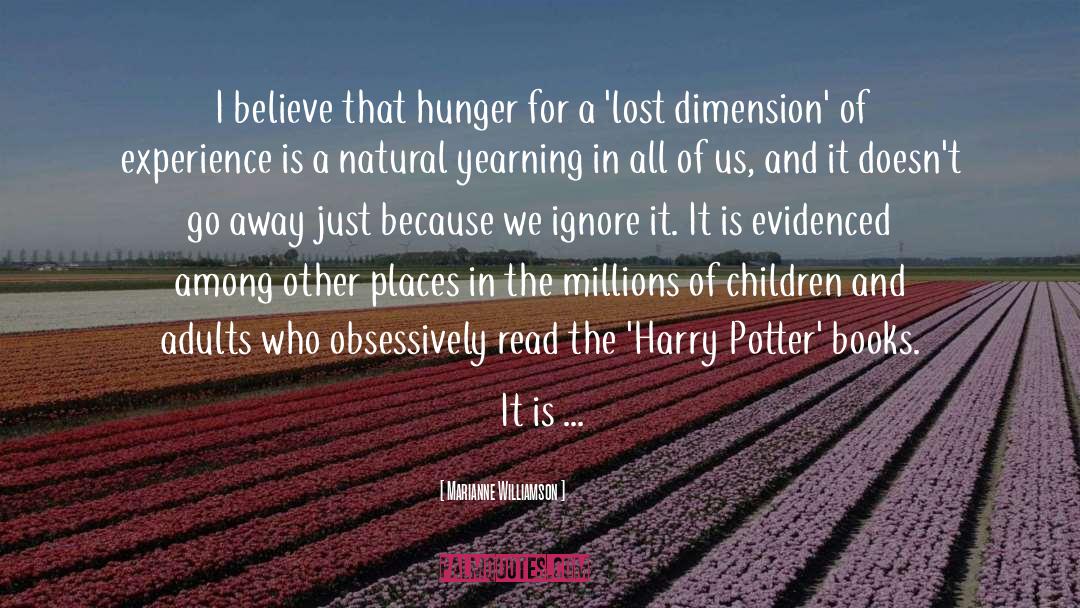 Magic Harry Potter quotes by Marianne Williamson