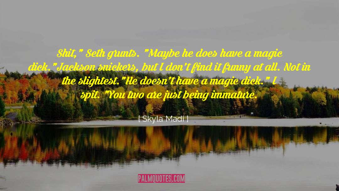 Magic In The Tempest quotes by Skyla Madi