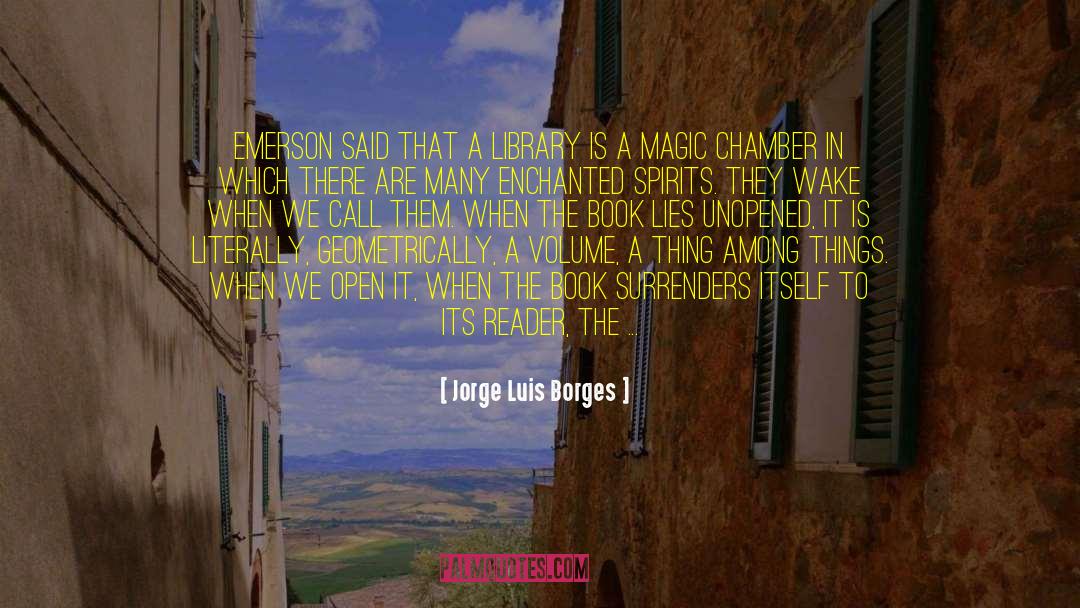 Magic In The Tempest quotes by Jorge Luis Borges
