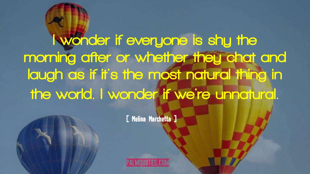 Magic In The World quotes by Melina Marchetta