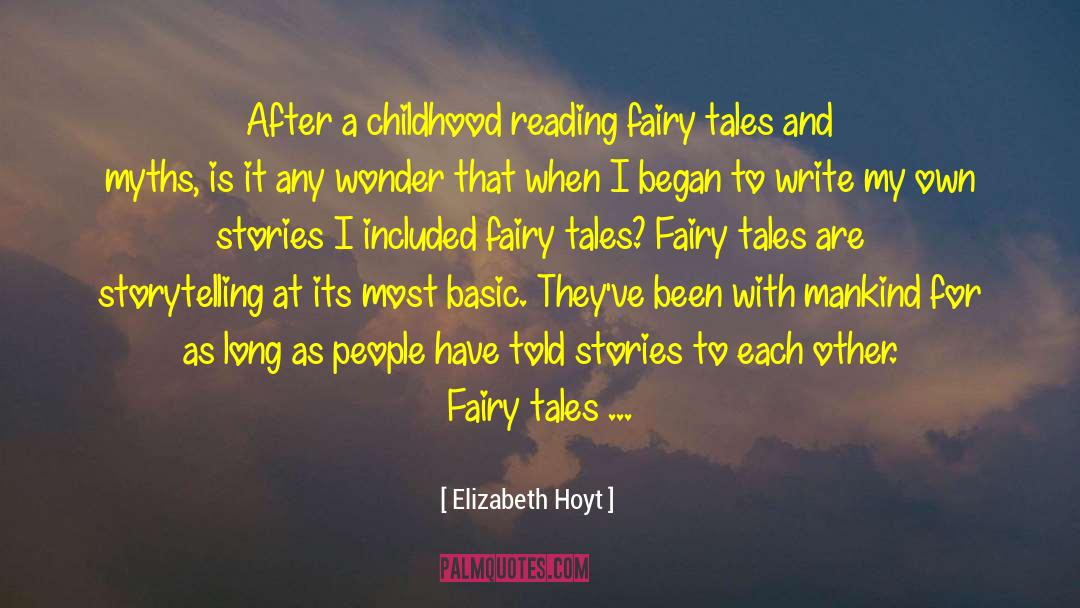 Magic Of Childhood quotes by Elizabeth Hoyt
