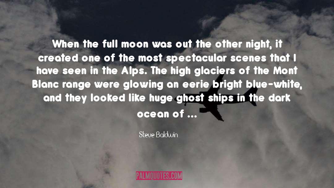 Magic Of Full Moon Night quotes by Steve Baldwin