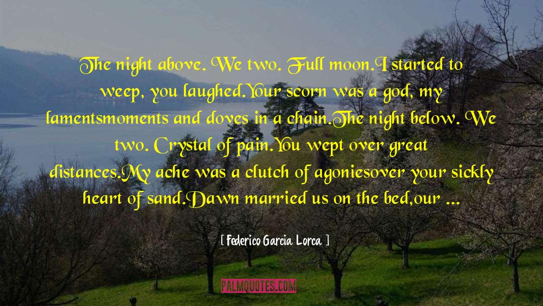 Magic Of Full Moon Night quotes by Federico Garcia Lorca