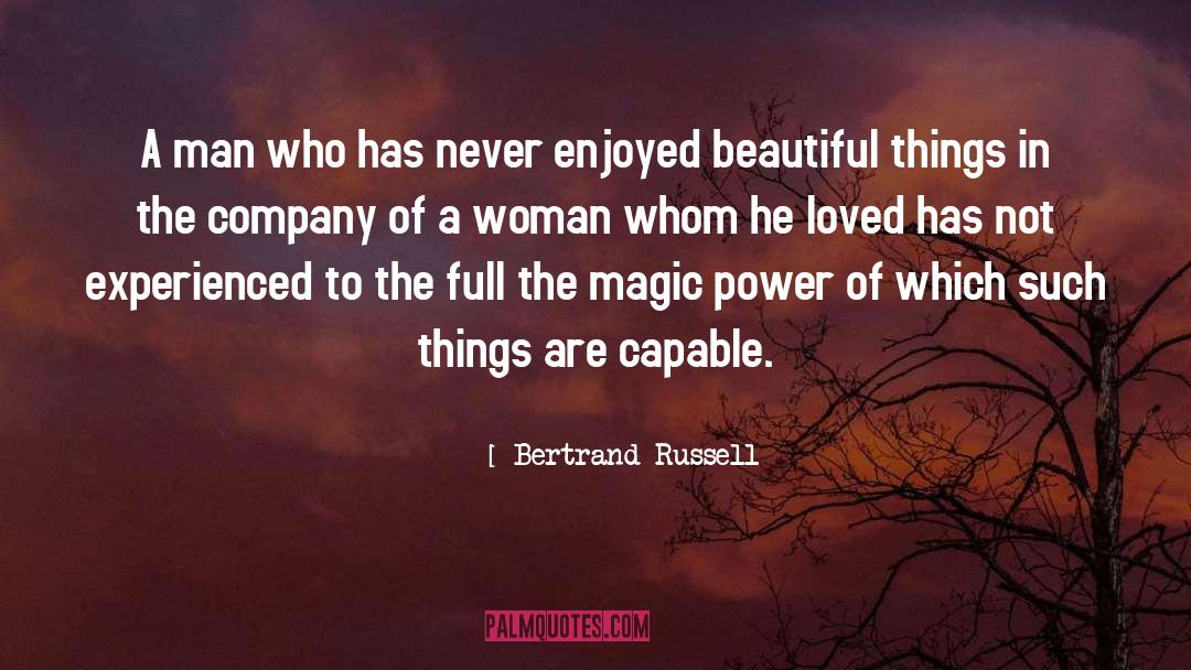Magic Power quotes by Bertrand Russell