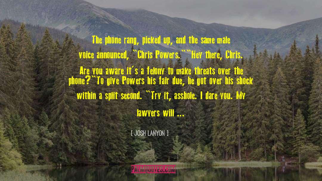 Magic Powers quotes by Josh Lanyon