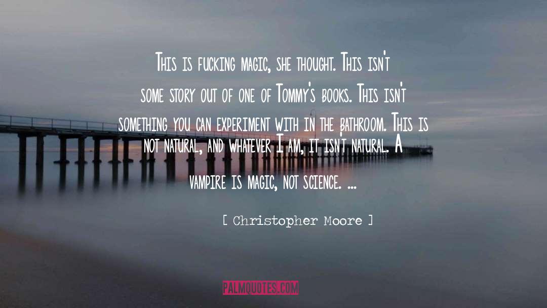 Magic quotes by Christopher Moore