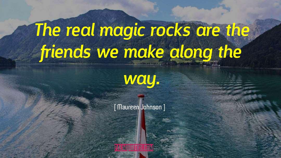 Magic Strikes quotes by Maureen Johnson