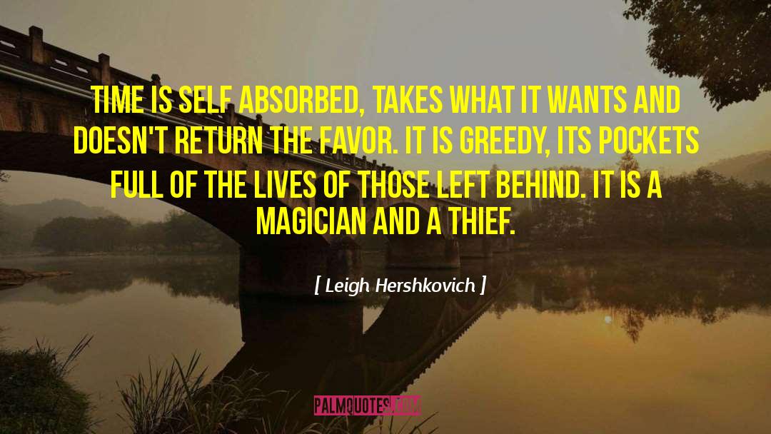 Magic Thief quotes by Leigh Hershkovich