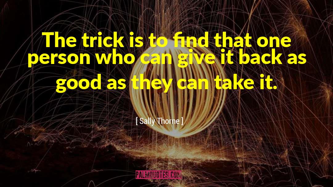 Magic Trick quotes by Sally Thorne