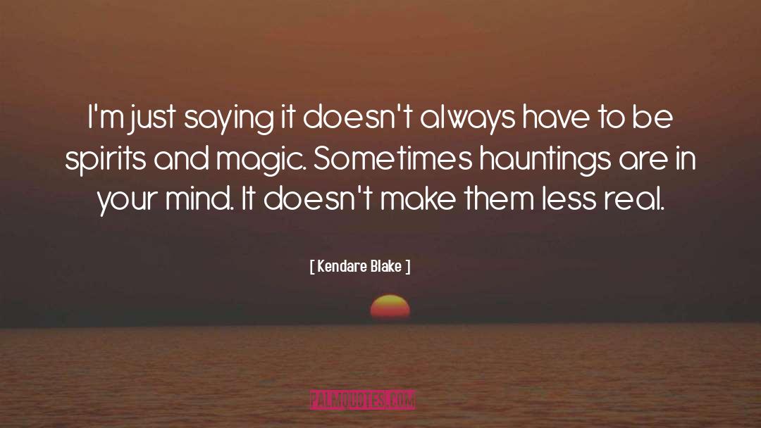 Magic Tricks quotes by Kendare Blake