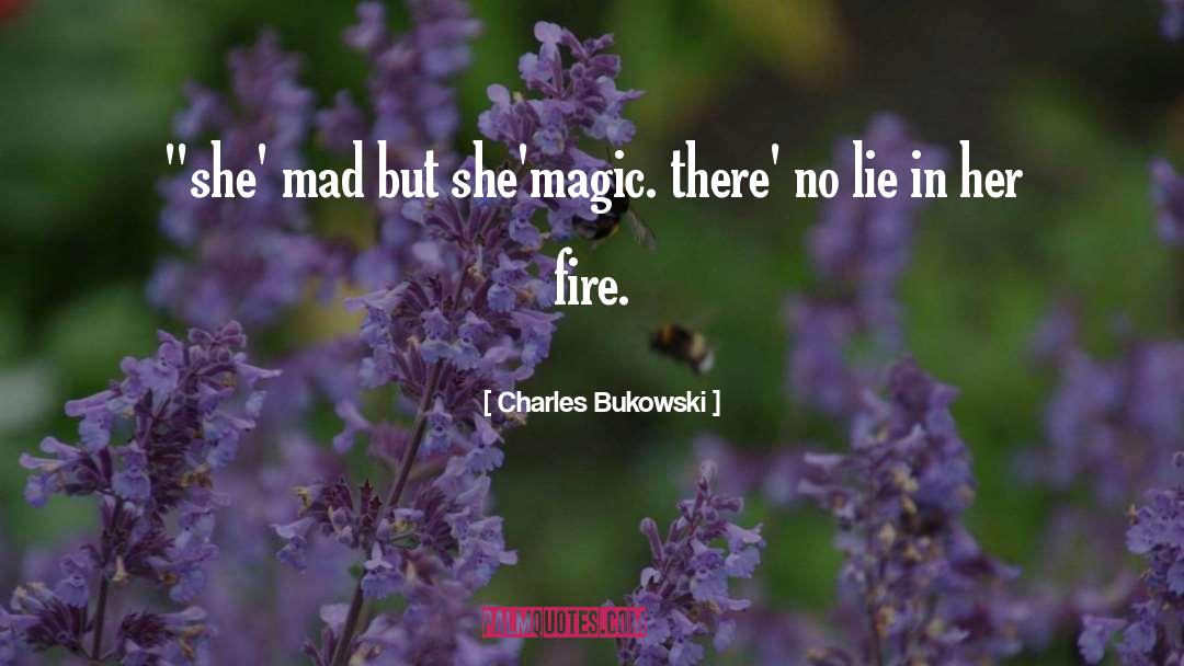 Magic Tricks quotes by Charles Bukowski