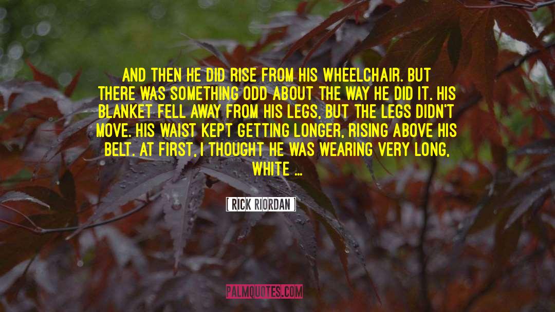 Magic Under Glass quotes by Rick Riordan