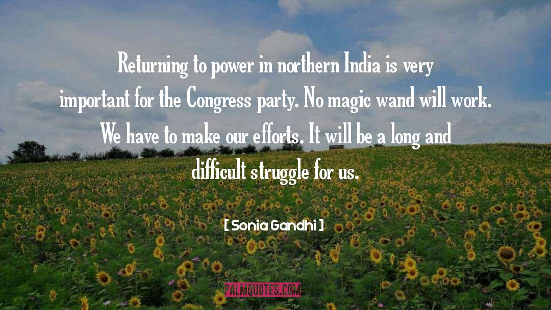 Magic Wand quotes by Sonia Gandhi