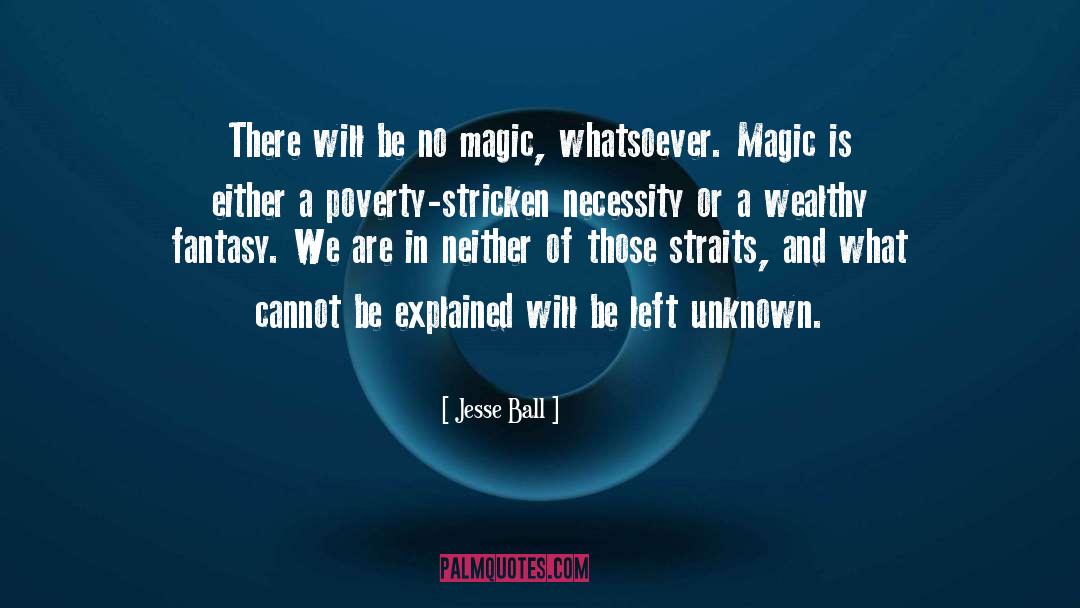 Magic Wands quotes by Jesse Ball