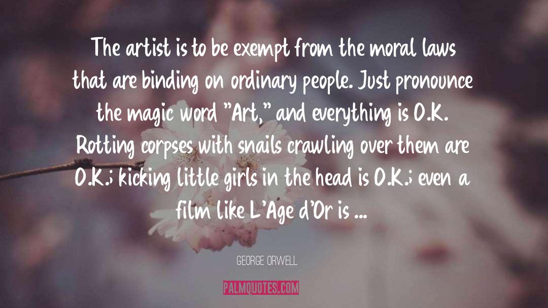 Magic Word quotes by George Orwell