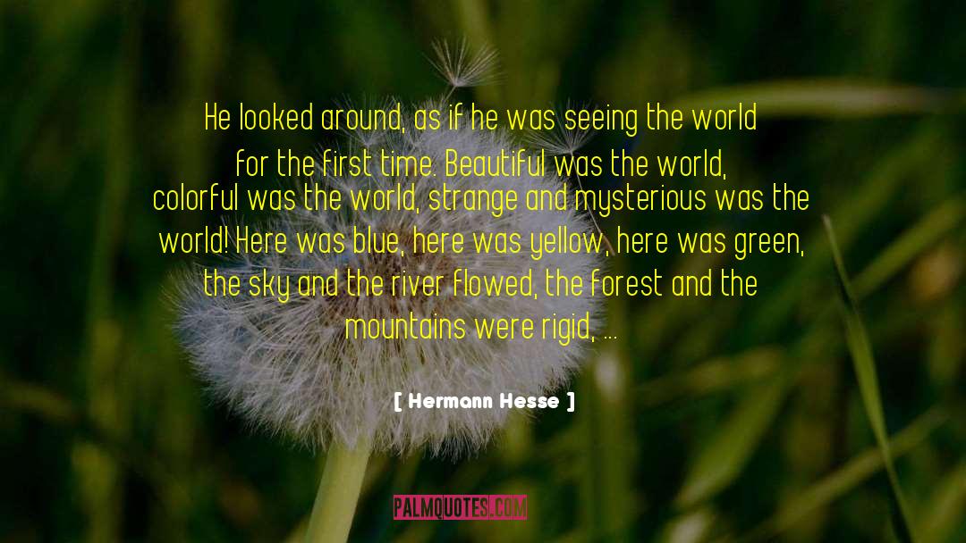 Magical And Mysterious Fairytale quotes by Hermann Hesse