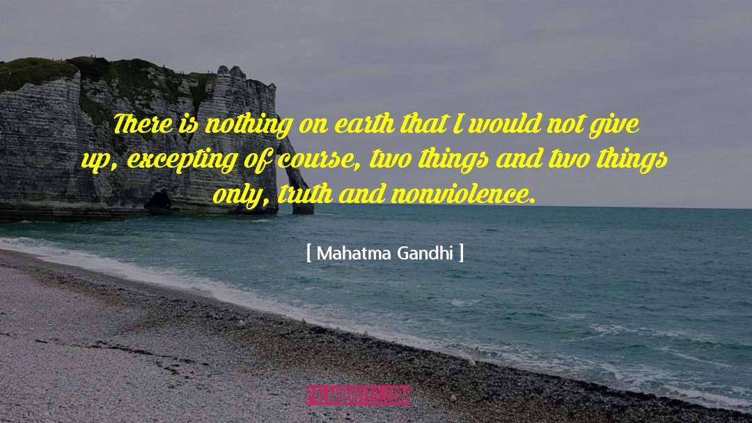 Magical Earth quotes by Mahatma Gandhi