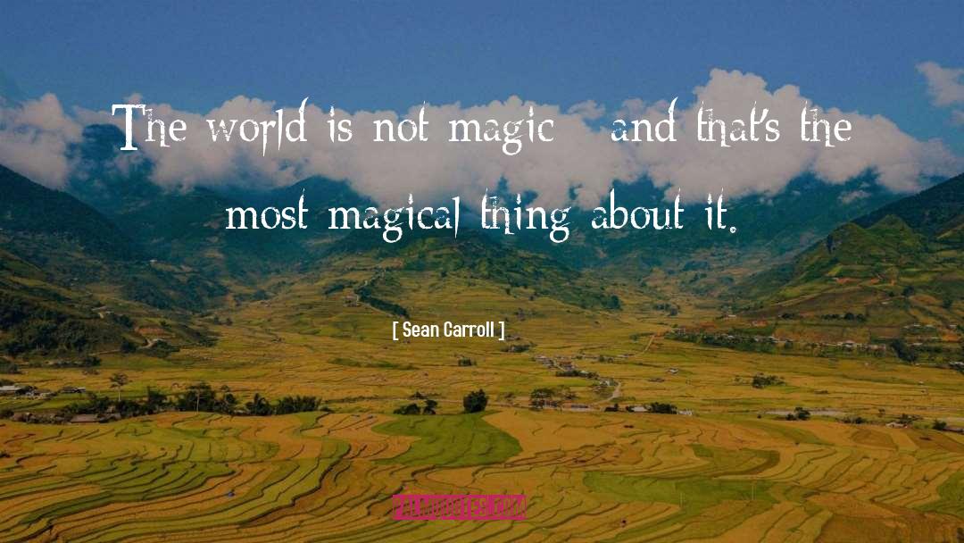 Magical Girl quotes by Sean Carroll
