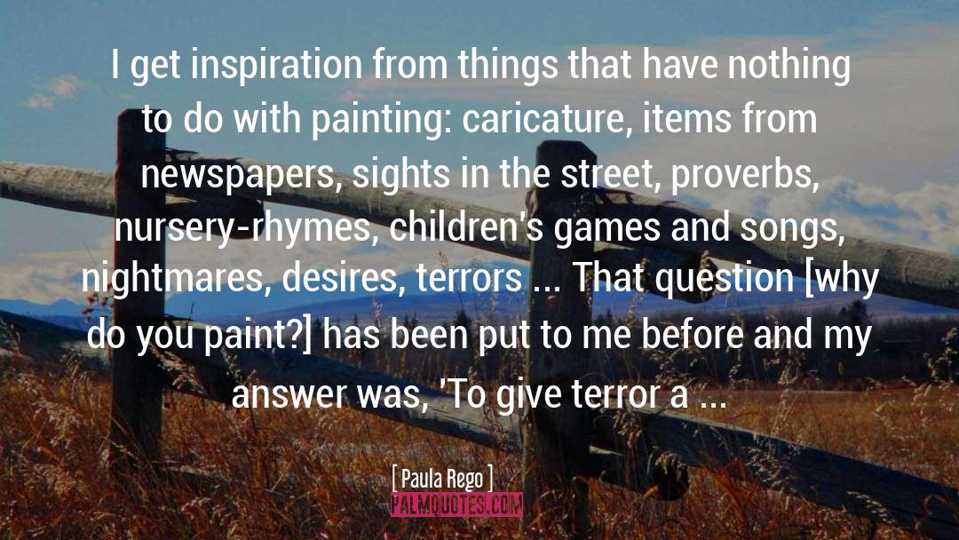 Magical Items quotes by Paula Rego