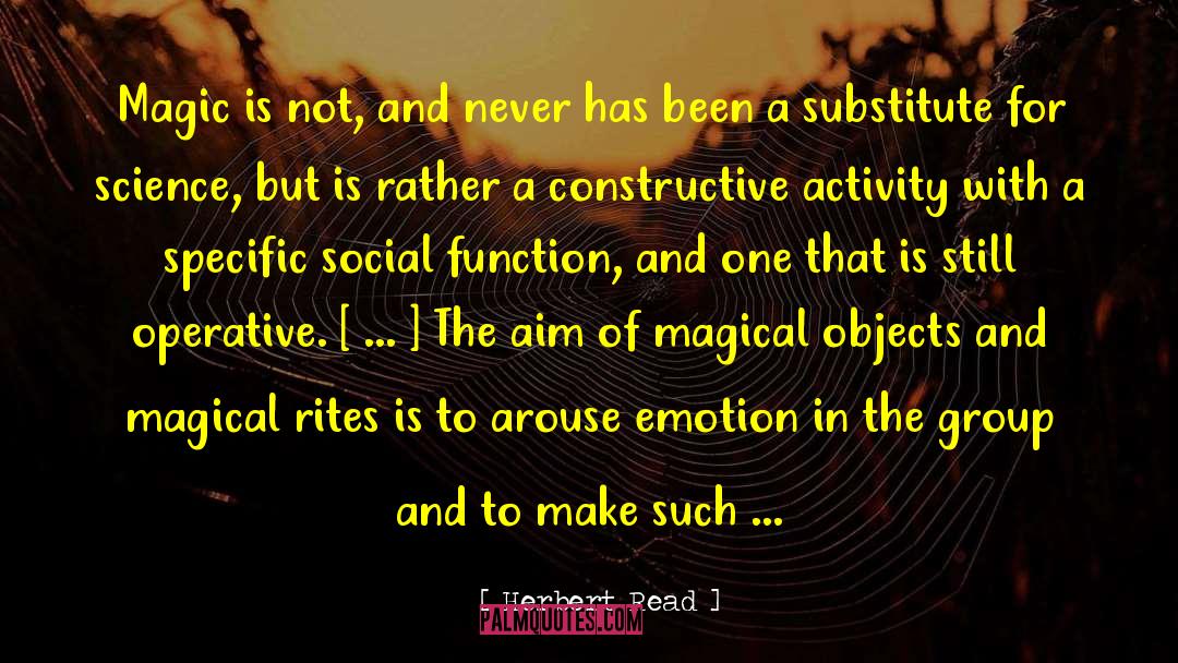 Magical Lands quotes by Herbert Read
